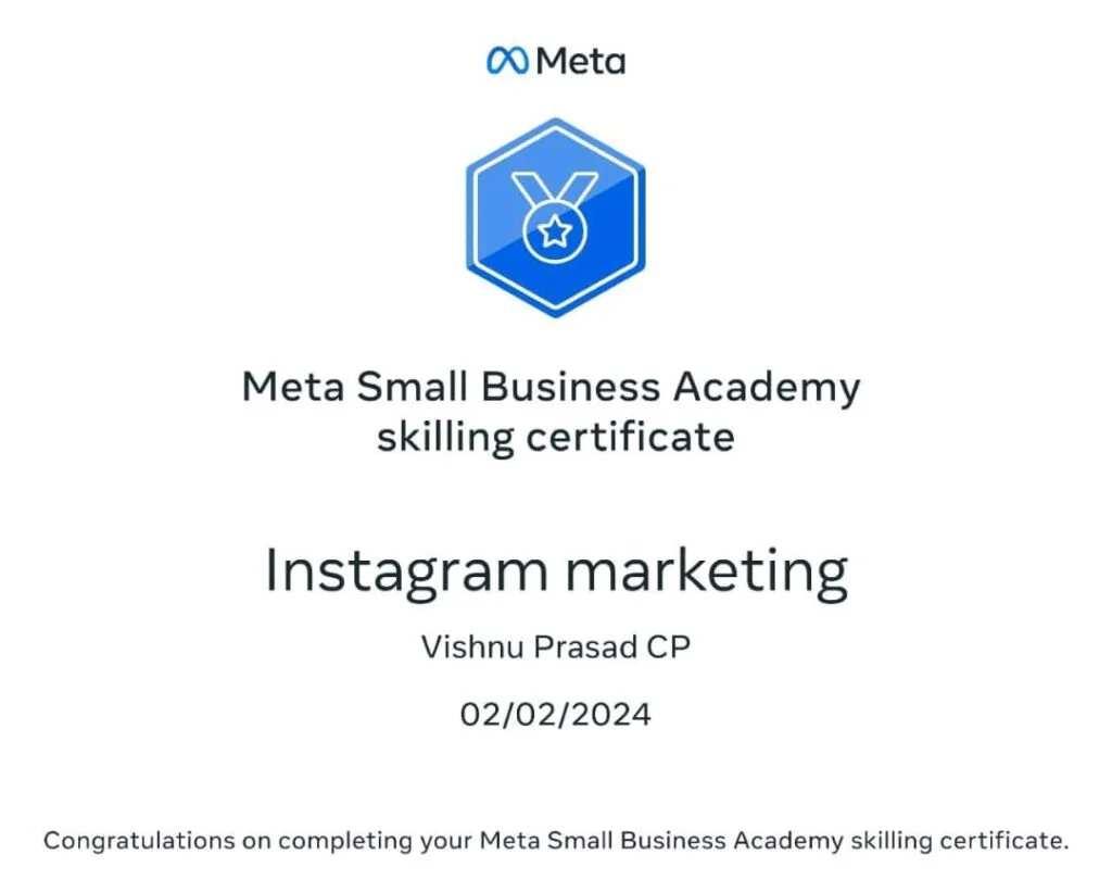 Digital Marketing Certificate